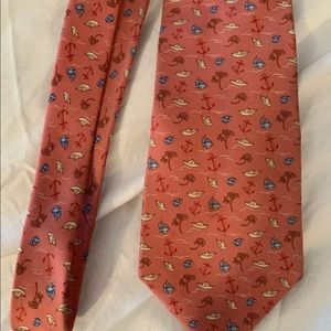 Salvatore Ferragamo Pink silk tie